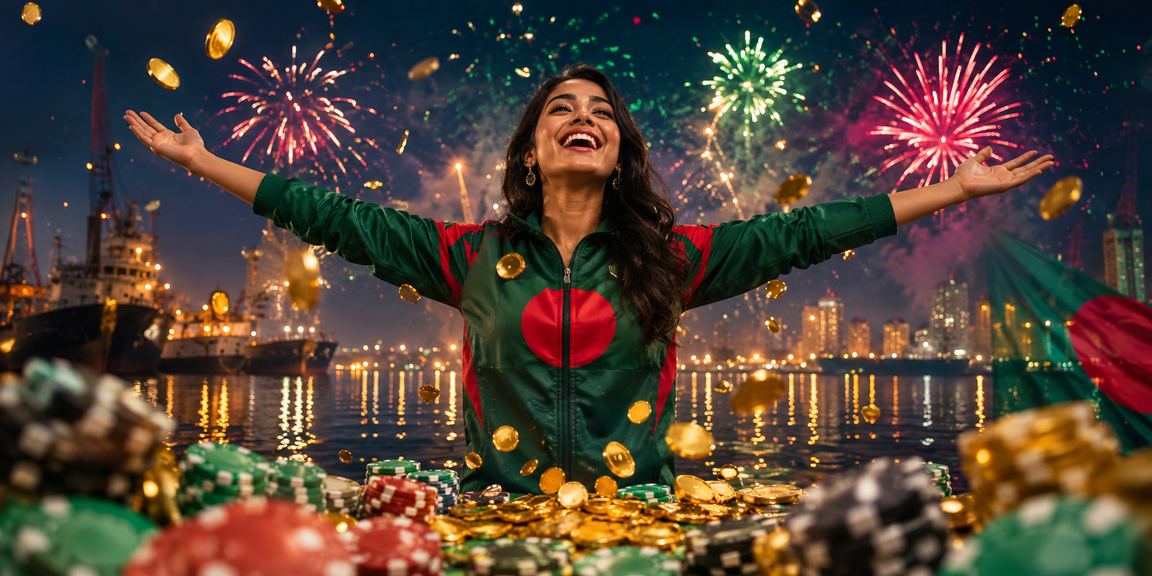 খুলনায় ক্রিকেট বেটিং-এর লাল-সবুজ থিমের উজ্জ্বল দৃশ্য